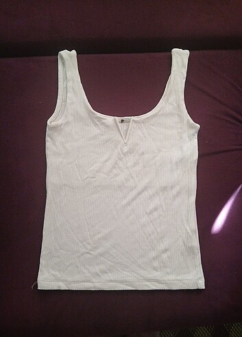s Beden beyaz Renk Atlet crop