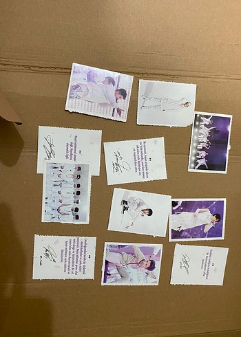  bts mini fotokartlar