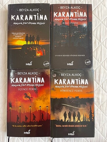 KARANTİNA 4 kitap set - Görsel 2