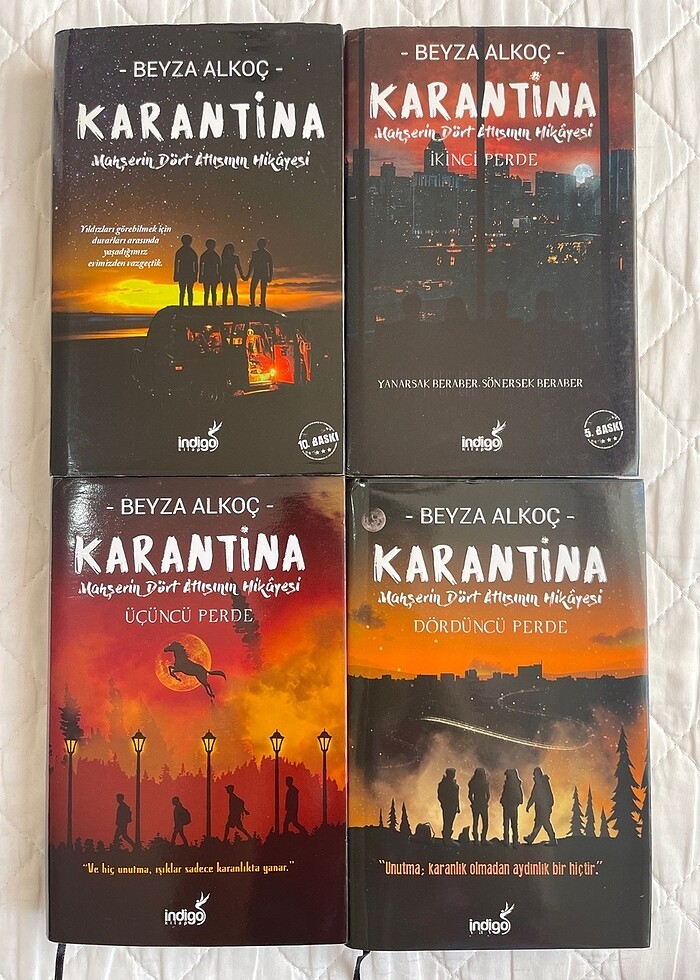 KARANTİNA 4 kitap set - Görsel 2