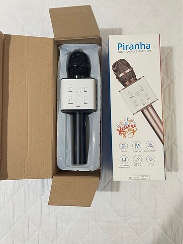 PİRANHA KARAOKE MİKROFONU