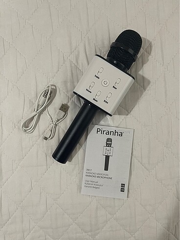 PİRANHA KARAOKE MİKROFONU - Görsel 2