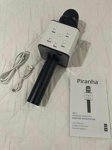 PİRANHA KARAOKE MİKROFONU - Görsel 3