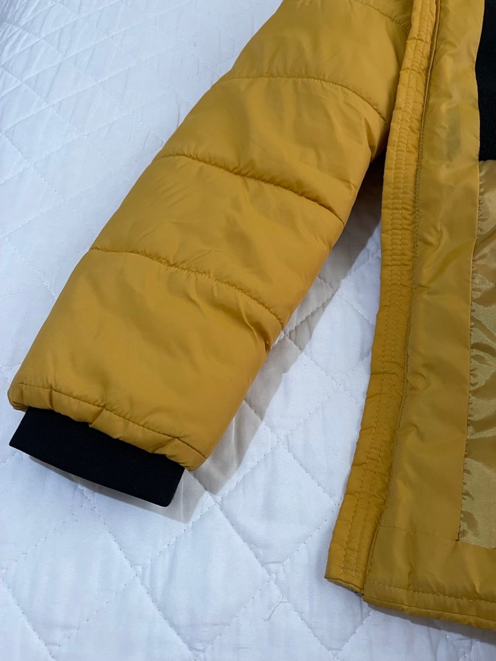Sarı Erkek Çocuk Kışlık Mont - Görsel 5
