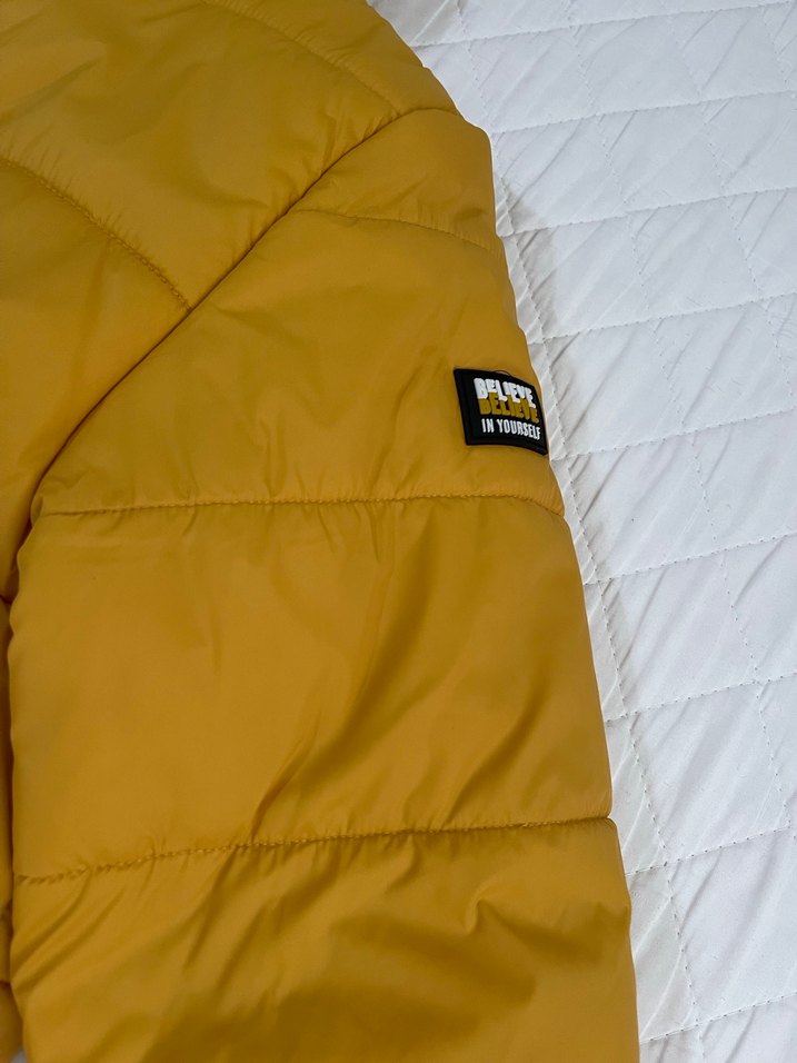 Sarı Erkek Çocuk Kışlık Mont - Görsel 3