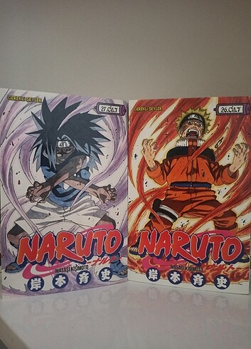 Naruto 26 ve 27.Cilt Manga