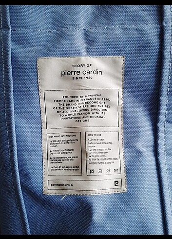 Beden Pierre Cardin Mavi Çanta