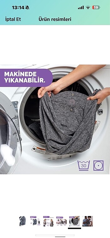 Boppy Comyfit Kanguru - Görsel 6