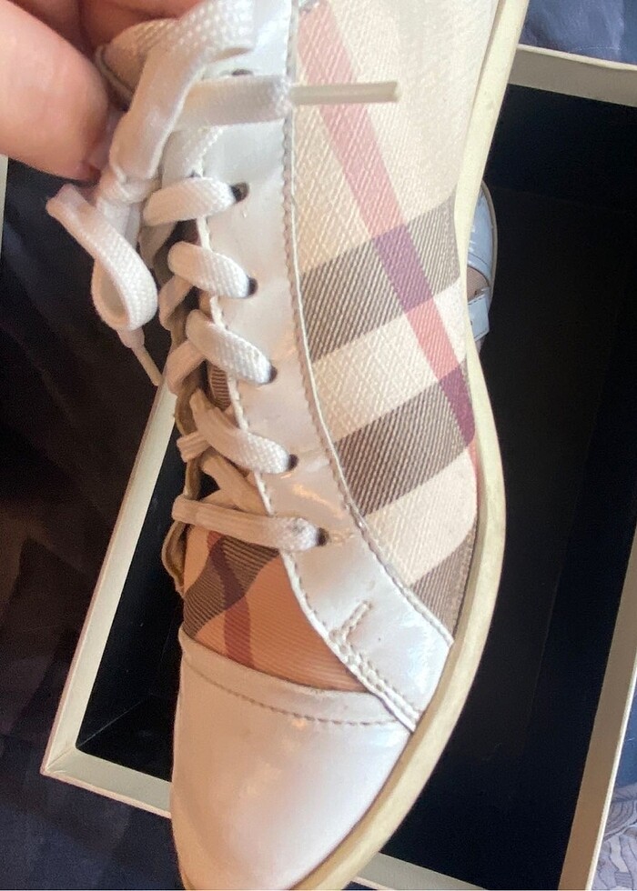 Orijinal Temiz Burberry Ayakkabı - Görsel 5