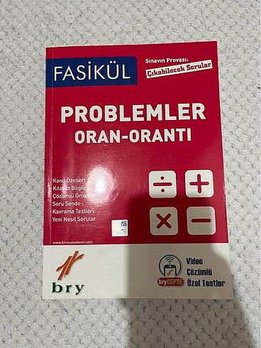 Birey yayınları problem kitabı