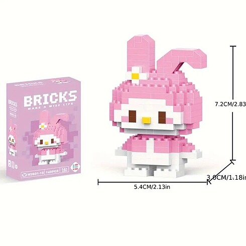 Melodi bricks lego seti