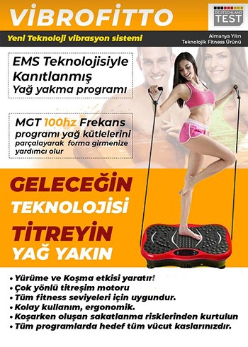 Vibrofitto Titreşimli Spor Aleti