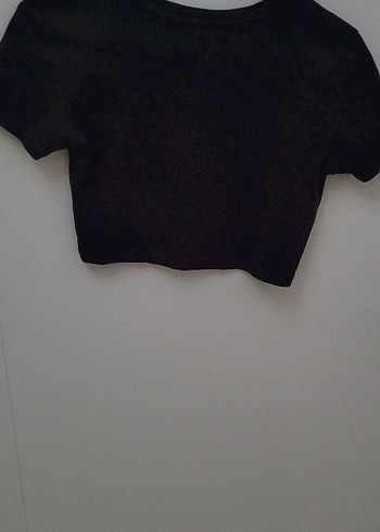 Füme renk (koyu kahverengi gibi) Kadın Süet Crop Top