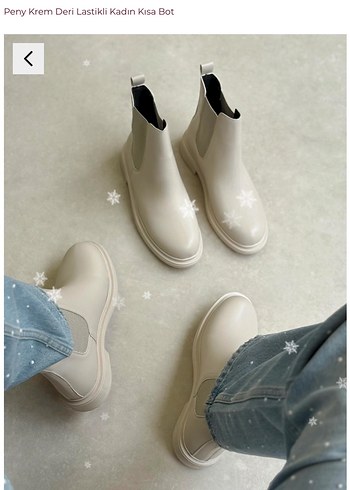 Bej Kadın Günlük Sokak Stili Bot - Görsel 3