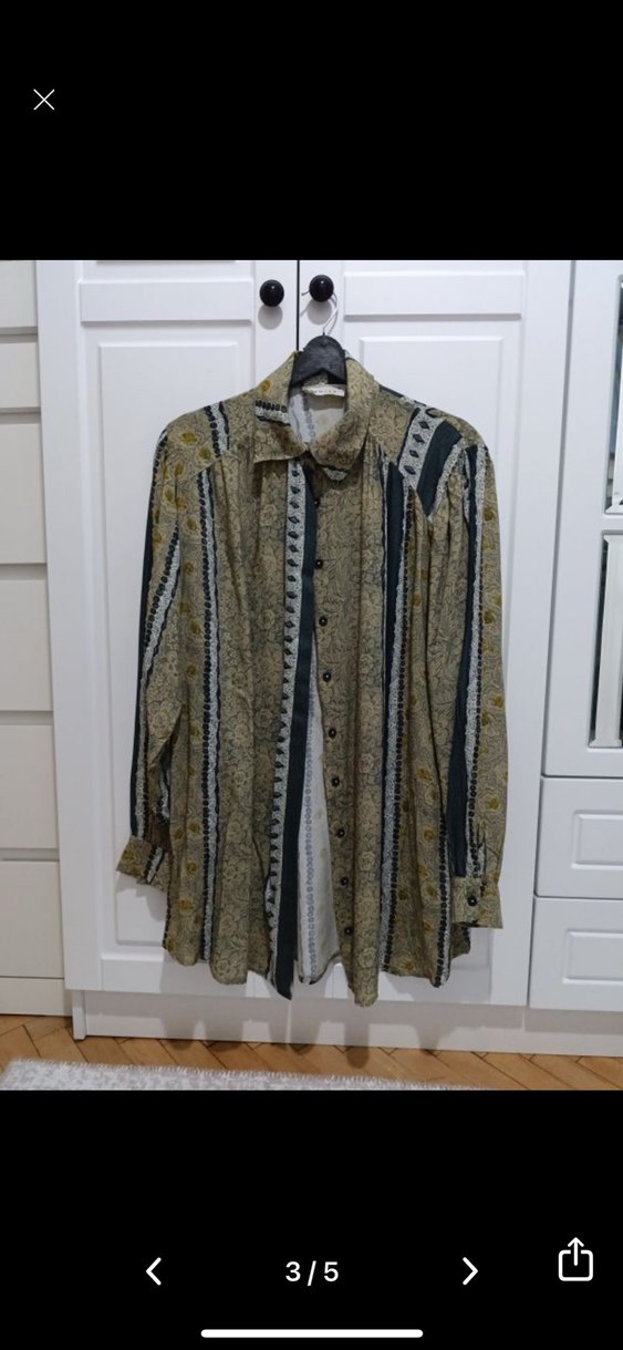 Manuka gömlek tunik - Görsel 3