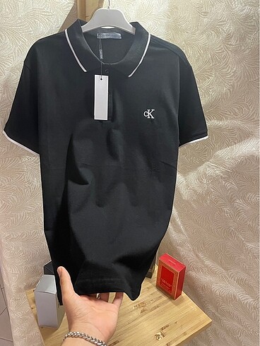 CK POLO YAKA T-SHIRT / SİYAH