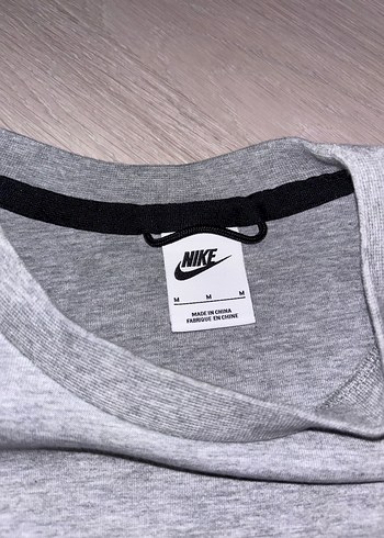 Gri Erkek Sweatshirt, Bisiklet Yaka, Uzun Kollu - Görsel 3