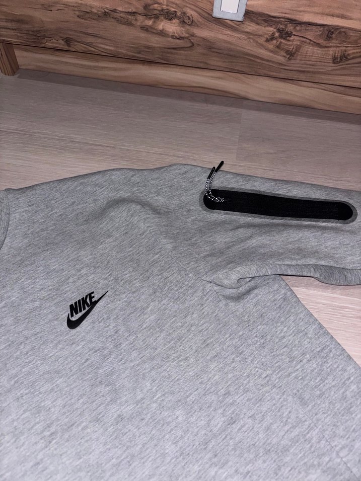 Gri Erkek Sweatshirt, Bisiklet Yaka, Uzun Kollu - Görsel 2