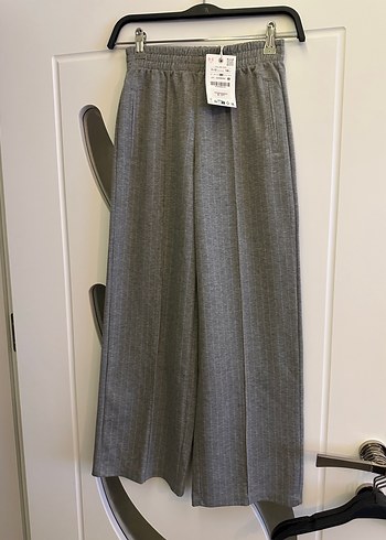 ZARA Gri kız çocuk Pantolon yumuşak yünlü 11.12 yaş