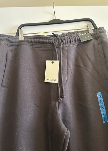 Siyah Baggy Erkek Eşofman Altı - Görsel 9