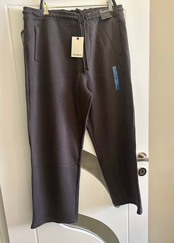 Siyah Baggy Erkek Eşofman Altı - Görsel 7