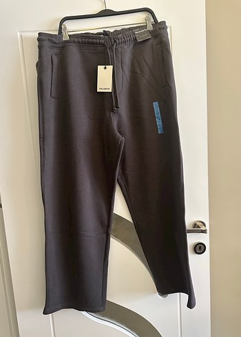 Siyah Baggy Erkek Eşofman Altı - Görsel 6