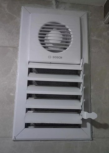 Beden Beyaz Bosch F1100 W 100 Duvar Tipi Vantilatör