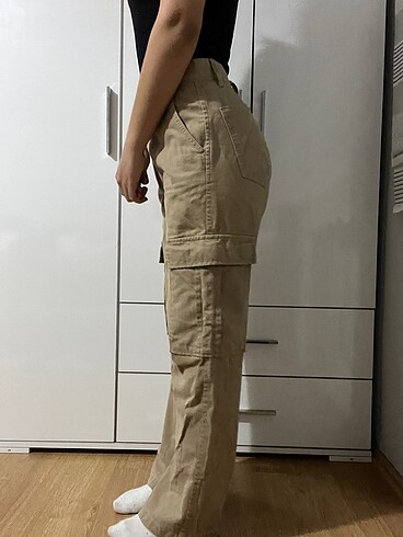 Stradivarius Stradivarius STRAIGHT FIT PANTOLON