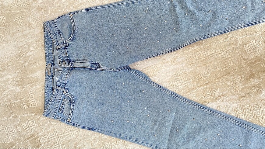 Taşlı Kot pantolon