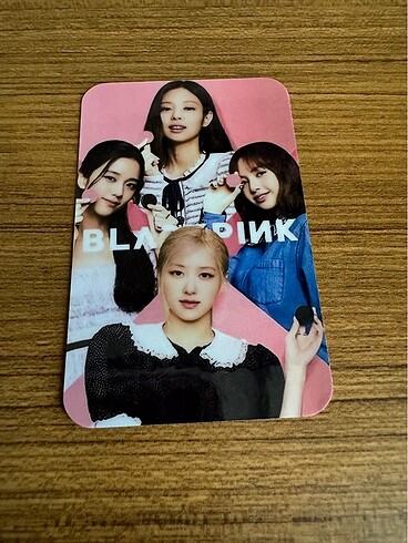  Beden Blackpink fanmade photocard