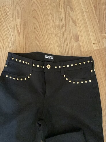 38 Beden siyah Renk Versace pantolon