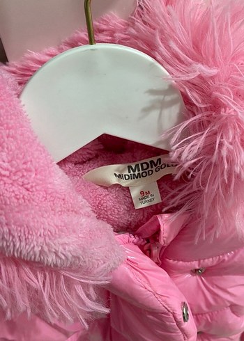 Kürklü Pembe Bebek Kış Tulumu - Görsel 2