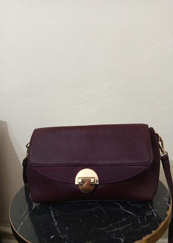 Kol çantası mor renk  - Görsel 2