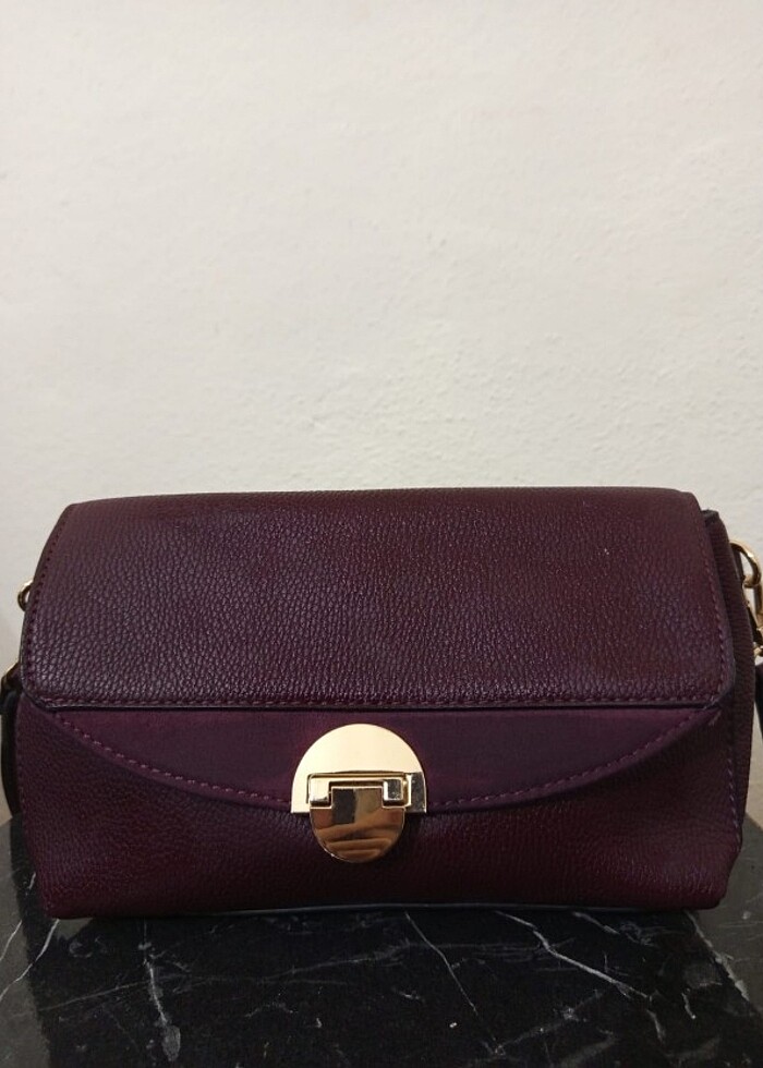 Kol çantası mor renk  - Görsel 3