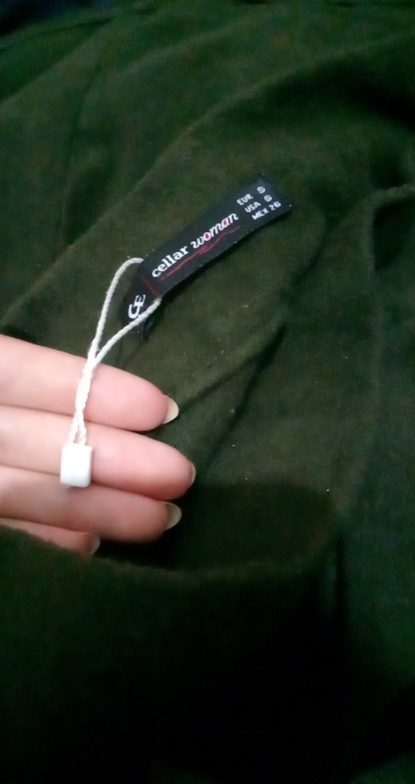 Siyah Pilili Uzun Kadın Etek - Görsel 2