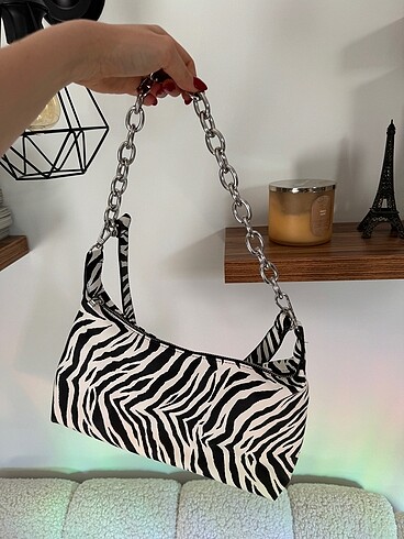 Bershka zebra çanta