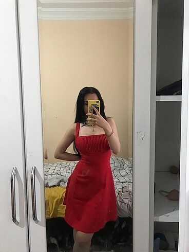 Trendyol & Milla TrendyolMİLLA KIRMIZI ELBİSE