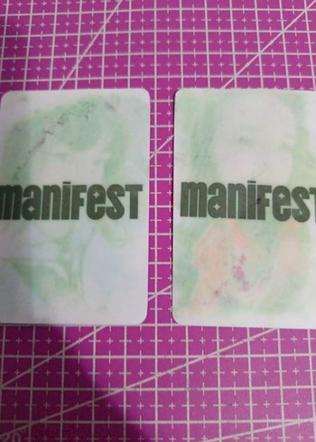 MANİFEST-ZOKTAY photocard. - Görsel 2