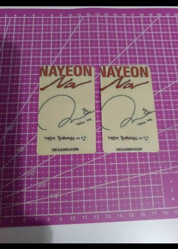 TWICE-Nayeon photocard. - Görsel 2