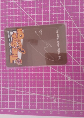 THE STORY GOES ON Chaeyoung orjinal album photocard satılıktır. - Görsel 2