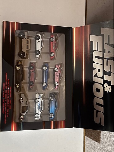 Hot wheels fast and furıous 10 lu set