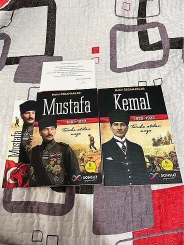 Mustafa ve Kemal tarihe atılan imza kitapları