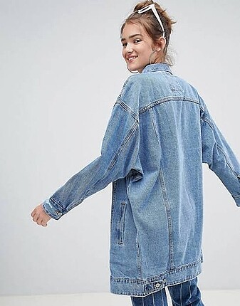 Pull and bear oversize kot ceket