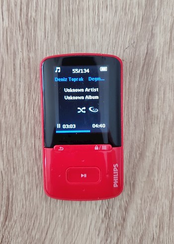 Philips mp3 mp4 çalar radyolu
