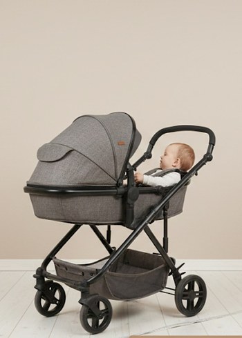 Gri Bebek Arabası Çiftli Model - Görsel 2