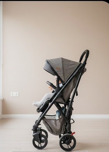 Gri Bebek Arabası Çiftli Model - Görsel 3