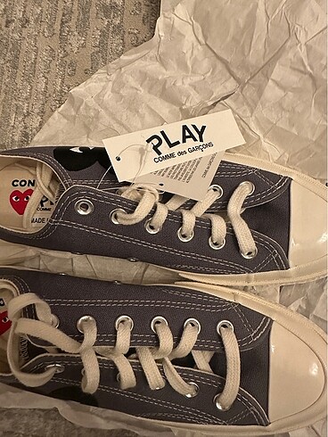 40 Beden gri Renk Converse Comme de Garcons