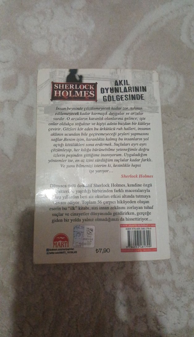 Sherlock Holmes - Akıl Oyunlarının Gölgesinde CEP BOY!!! - Görsel 3