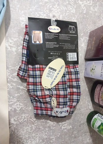 Erkek Vücut Bakım Seti 5 adet ve Rahat Pamuklu Boxer - Görsel 3