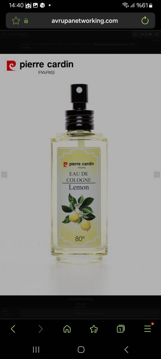 Pierre Cardin Lemon Kadın Kolonyası 80° - Görsel 3